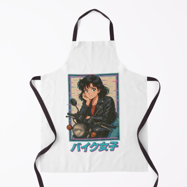Item preview, 80's Bycicle japan anime girl designed and sold by Mistic-Fox.