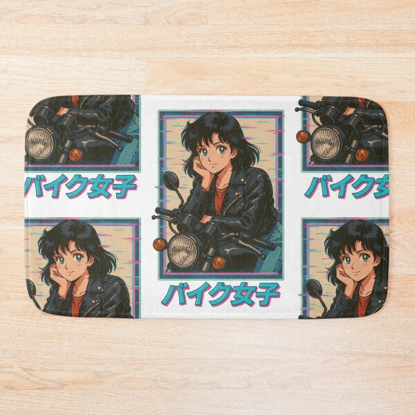 Item preview, 80's Bycicle japan anime girl designed and sold by Mistic-Fox.