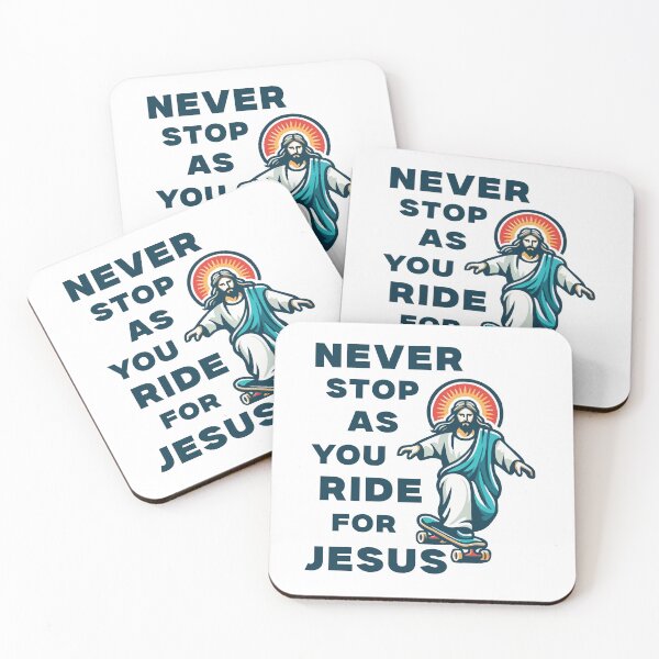 Item preview, Never stop as you ride for Jesus designed and sold by Scaryzz.