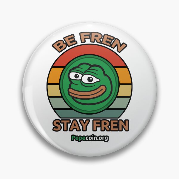 Item preview, Be fren stay fren NO HODL + website PEP designed and sold by NoiseToSeeYou.