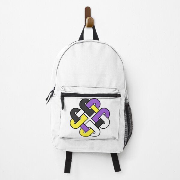 Item preview, Celtic Quarter Heart Pride Knot - NB Color Block Variant designed and sold by cjo582.
