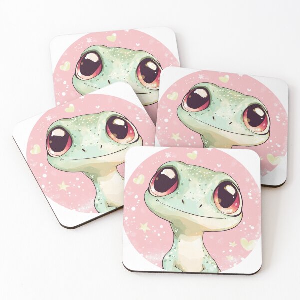 Item preview, Cute kawaii lizard designed and sold by Jeegerverd.