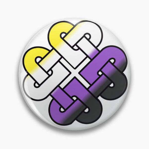 Item preview, Celtic Quarter Heart Pride Knot - NB Variant designed and sold by cjo582.