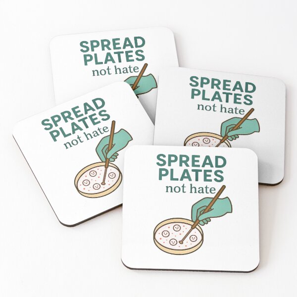 Item preview, Spread Plates, Not Hate – Wholesome Microbiology designed and sold by PunnyMicrobiologist.