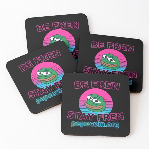 Item preview, Be fren stay fren no HODL + website PEP 4 designed and sold by NoiseToSeeYou.