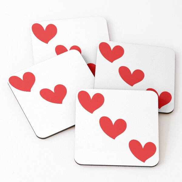 Item preview, Red hearts designed and sold by Paper Drip.