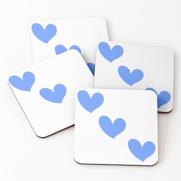 Item preview, Blue hearts designed and sold by Paper Drip.