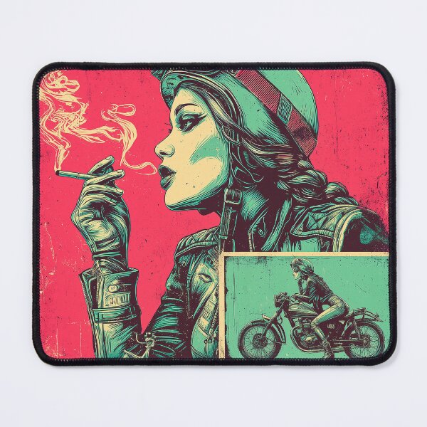 Item preview, Throttle & Smoke - Ride & Rebel designed and sold by SteadyRolling.