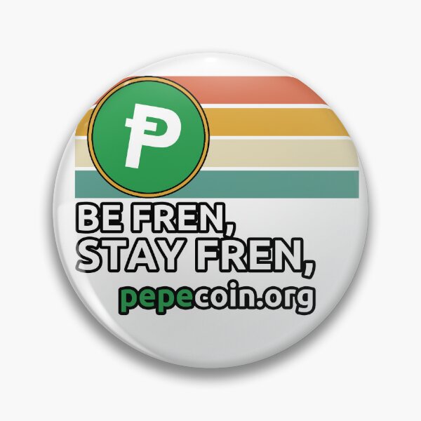Item preview, Be fren stay fren no HODL + website PEP 2 designed and sold by NoiseToSeeYou.