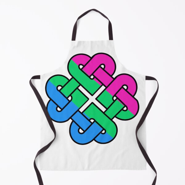 Item preview, Celtic Quarter Heart Pride Knot - Polysexual  designed and sold by cjo582.