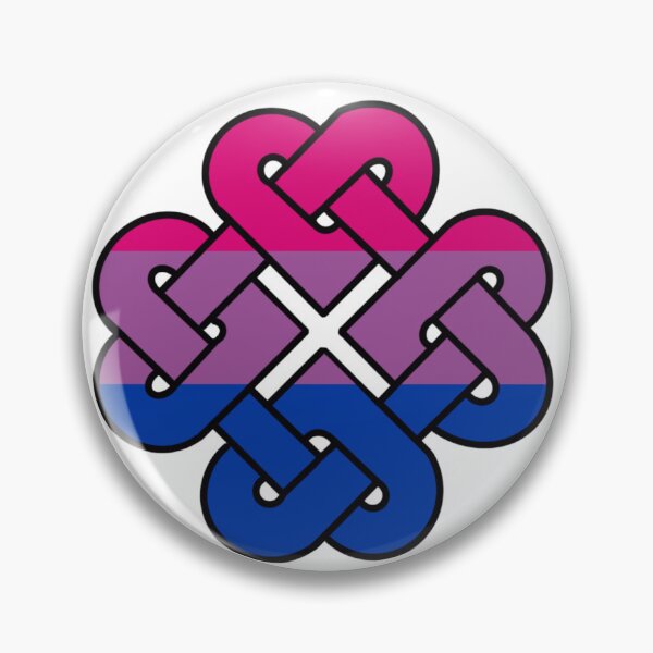 Item preview, Celtic Quarter Heart Pride Knot - Bi designed and sold by cjo582.