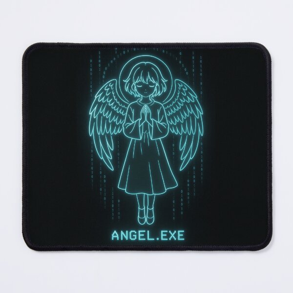 Item preview, Angel.exe Neon art angel anime cyberpunk designed and sold by Mistic-Fox.