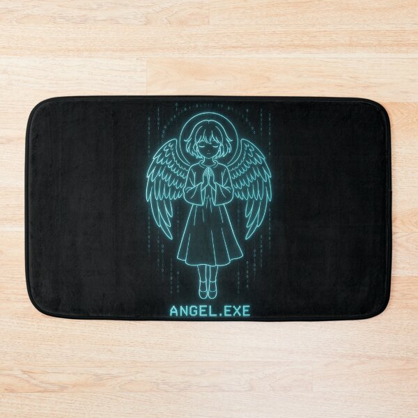 Item preview, Angel.exe Neon art angel anime cyberpunk designed and sold by Mistic-Fox.