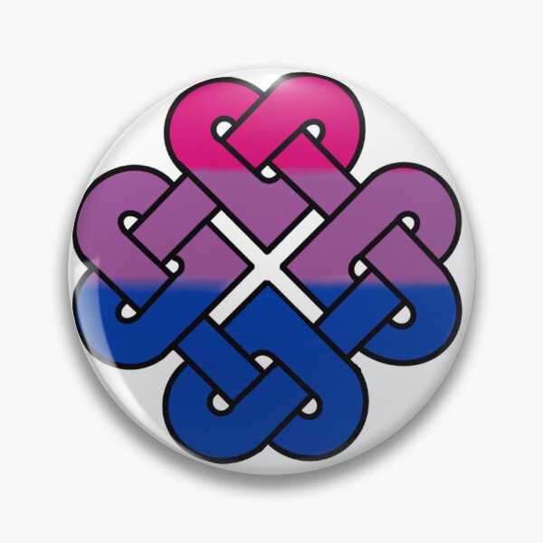Item preview, Celtic Quarter Heart Pride Knot - Bi Variant designed and sold by cjo582.