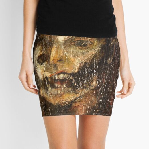 portrait of the king Mini Skirt
