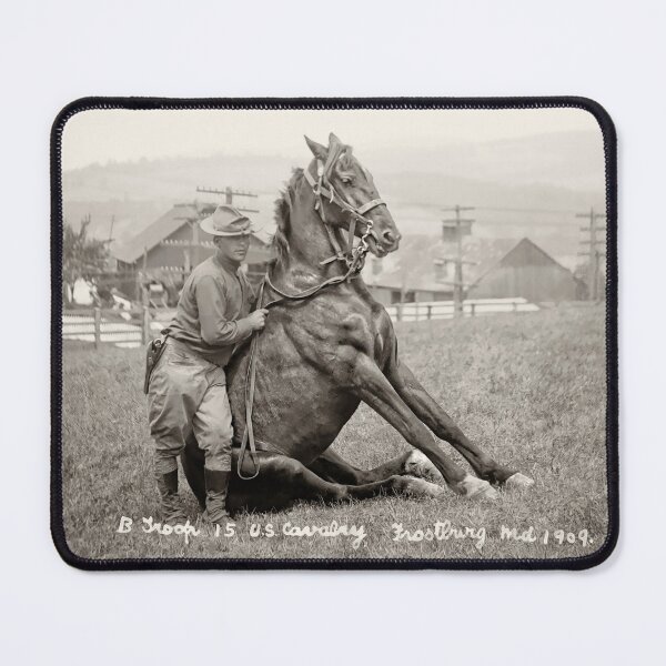 Item preview, Well-Trained Cavalry Horse – U.S. 15th Cavalry 1909 designed and sold by Daniel Hagerman.