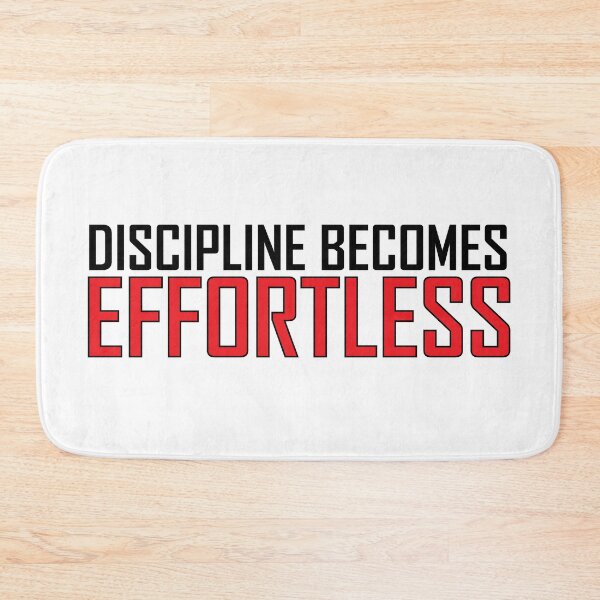 Item preview, Discipline becomes effortless designed and sold by Positive Mindzet!.