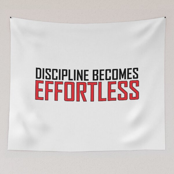 Item preview, Discipline becomes effortless designed and sold by Positive Mindzet!.