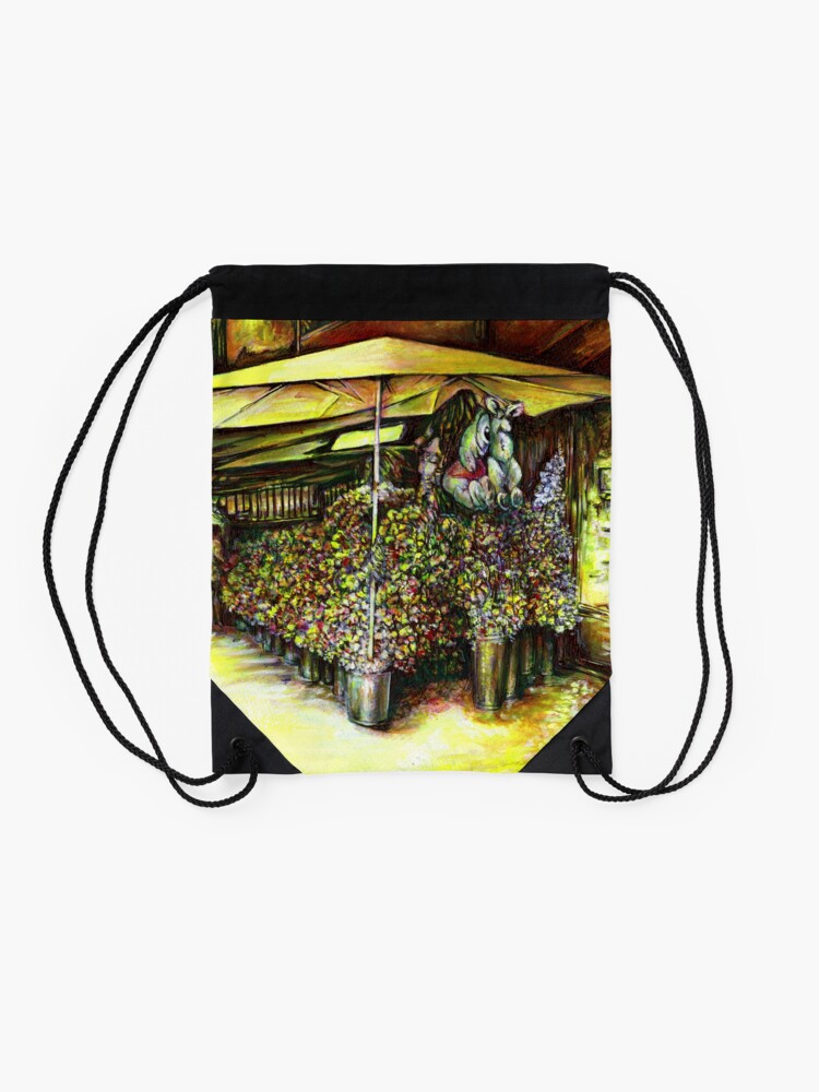 Thumbnail 2 of 3, Drawstring Bag, Taken the Possession of Optices designed and sold by gayeelise.