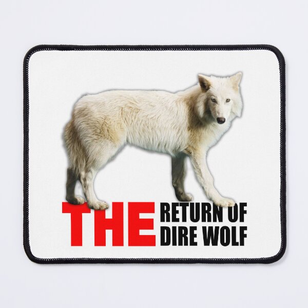 Item preview, THE RETURN OF THE DIRE WOLF (WHITE) designed and sold by Marlon Oseguera.