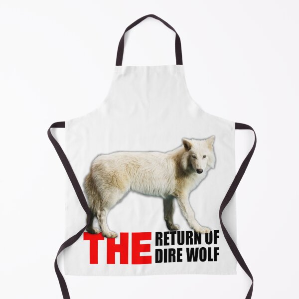 Item preview, THE RETURN OF THE DIRE WOLF (WHITE) designed and sold by Marlon Oseguera.