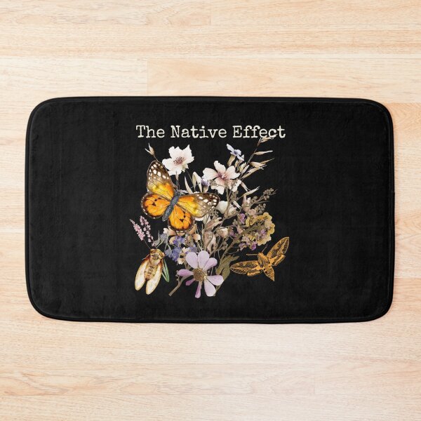 Item preview, The Native Effect Butterflies Pollinator Wildflowers Colorful Design designed and sold by EarthArtDesigns.