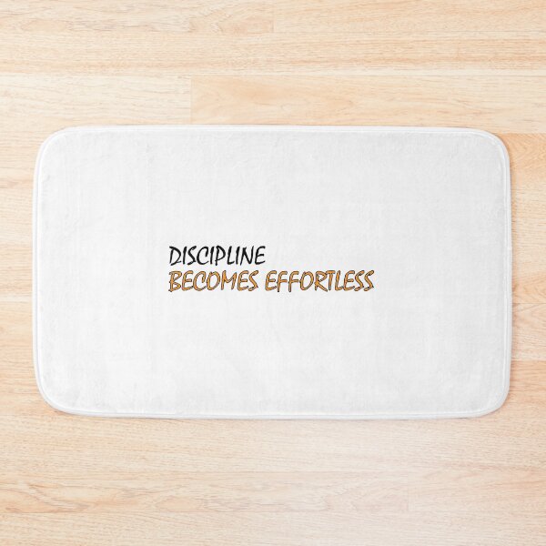Item preview, discipline becomes effortless designed and sold by Positive Mindzet!.