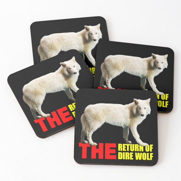 Item preview, THE RETURN OF THE DIRE WOLF (BLACK) designed and sold by Marlon Oseguera.