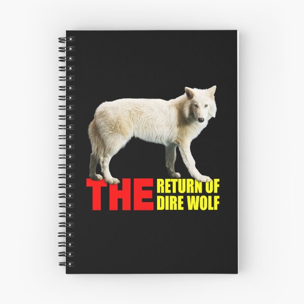 Item preview, THE RETURN OF THE DIRE WOLF (BLACK) designed and sold by Marlon Oseguera.