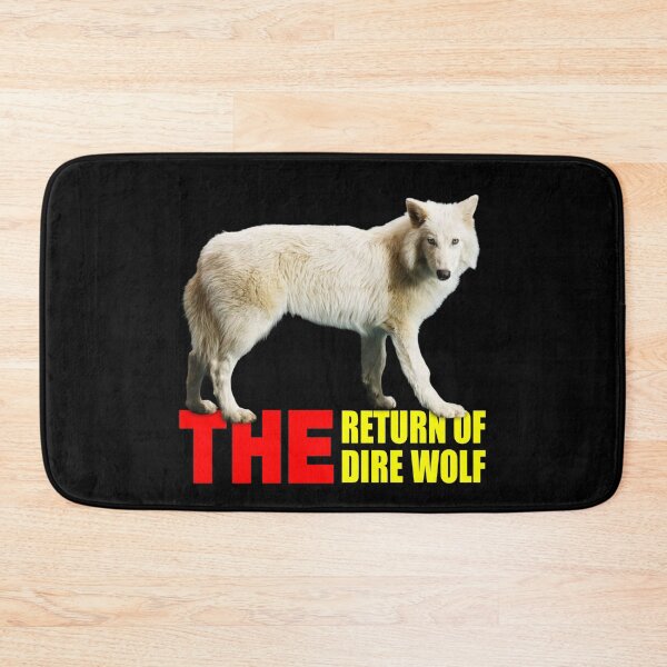 Item preview, THE RETURN OF THE DIRE WOLF (BLACK) designed and sold by Marlon Oseguera.