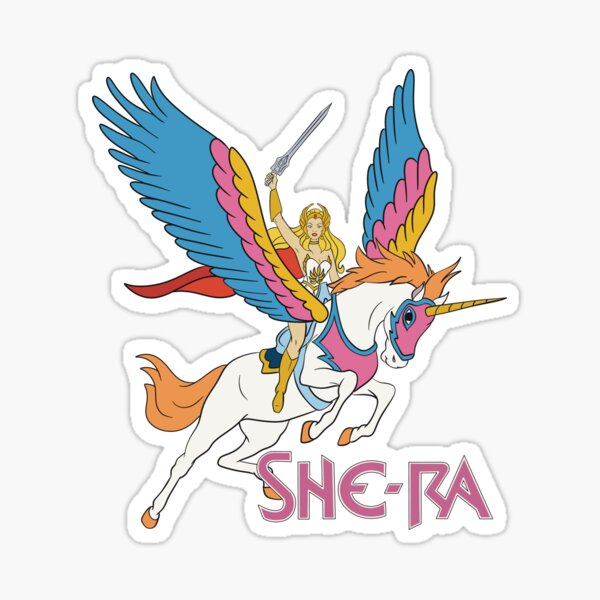 Vista previa del artículo con la obra «She-ra en Viento Veloz», diseñado y vendido por JsmxCreations.