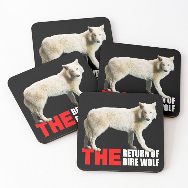 Item preview, THE RETURN OF THE DIRE WOLF (BLACK2) designed and sold by Marlon Oseguera.