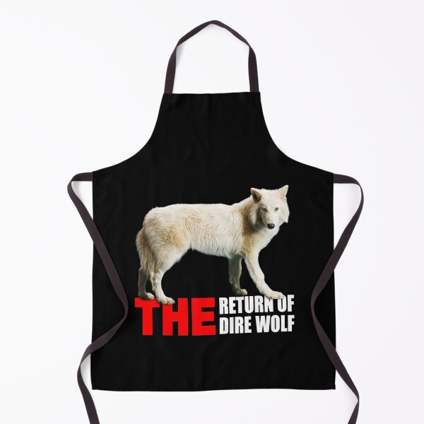 Item preview, THE RETURN OF THE DIRE WOLF (BLACK2) designed and sold by Marlon Oseguera.