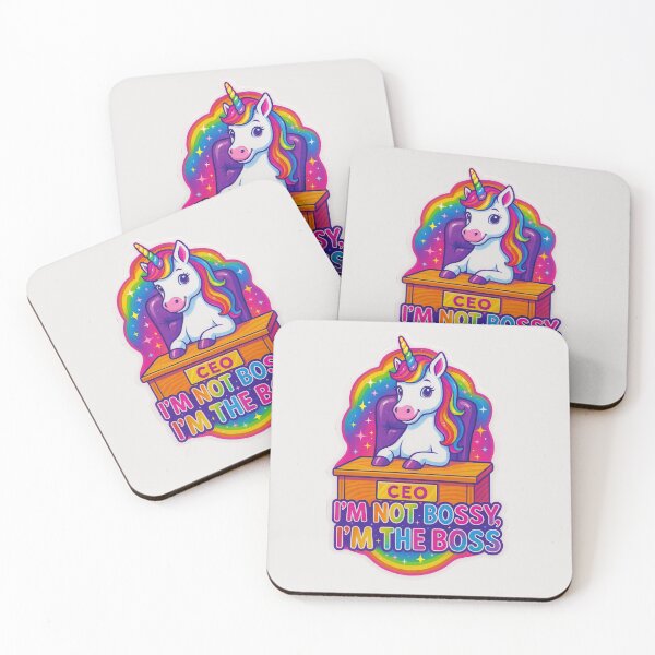 Item preview, I'm not Bossy, I'm the Boss Unicorn CEO designed and sold by FlippinTurtles.