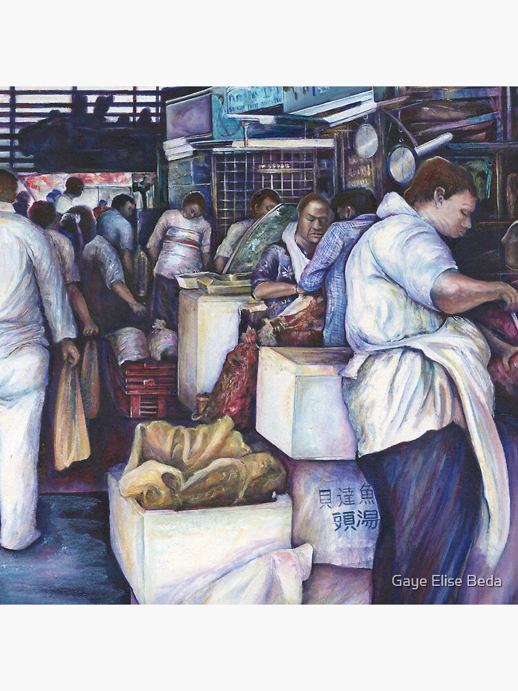 Thumbnail 4 of 4, Pillow, Fish Head Soup, Singapore designed and sold by gayeelise.