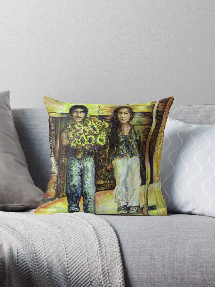 Thumbnail 1 of 4, Pillow, A Sistine ChapeI Phase of a ChaIIenge designed and sold by gayeelise.