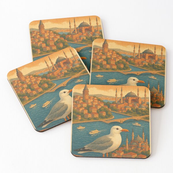 Item preview, Istanbul Skyline with Galata Tower and Hagia Sophia designed and sold by Places On Earth.