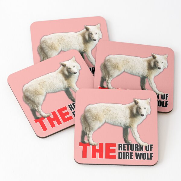Item preview, THE RETURN OF THE DIRE WOLF (#F7A4A0) designed and sold by Marlon Oseguera.