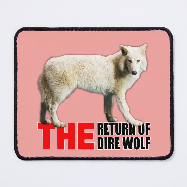 Item preview, THE RETURN OF THE DIRE WOLF (#F7A4A0) designed and sold by Marlon Oseguera.