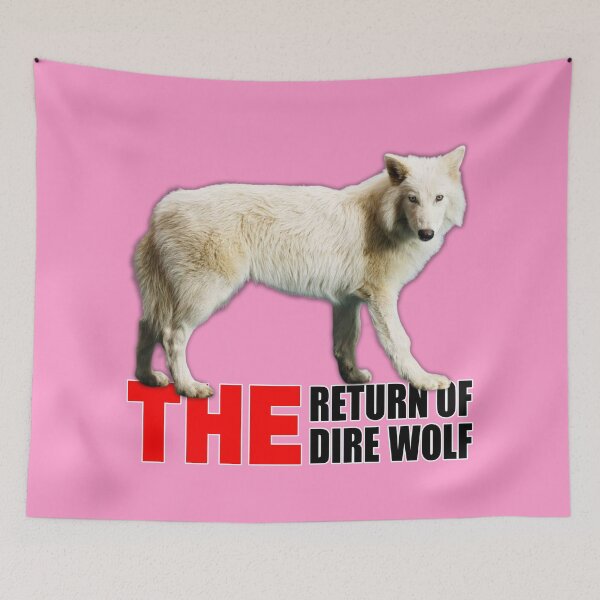 Item preview, THE RETURN OF THE DIRE WOLF (#FF99CC) designed and sold by Marlon Oseguera.