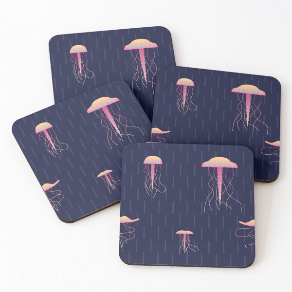 Item preview, Deep Sea Disco – Jellyfish Party Pattern designed and sold by Wildseer.