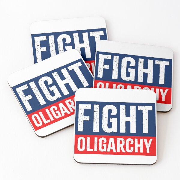 Item preview, Fight Oligarchy - Resist designed and sold by PixVib.