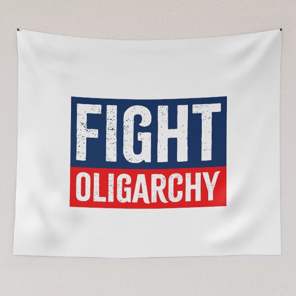 Item preview, Fight Oligarchy - Resist designed and sold by PixVib.