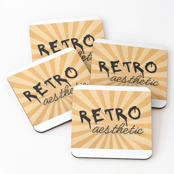 Item preview, Retro Aesthetic Typography Design designed and sold by WildPetal.