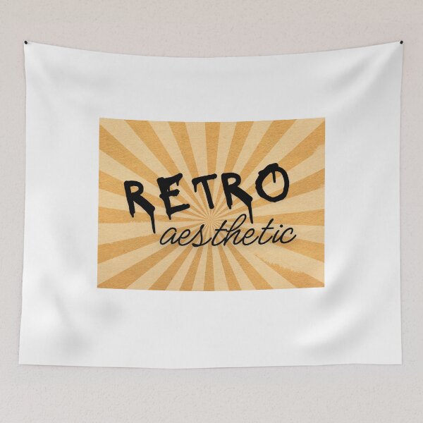 Item preview, Retro Aesthetic Typography Design designed and sold by WildPetal.
