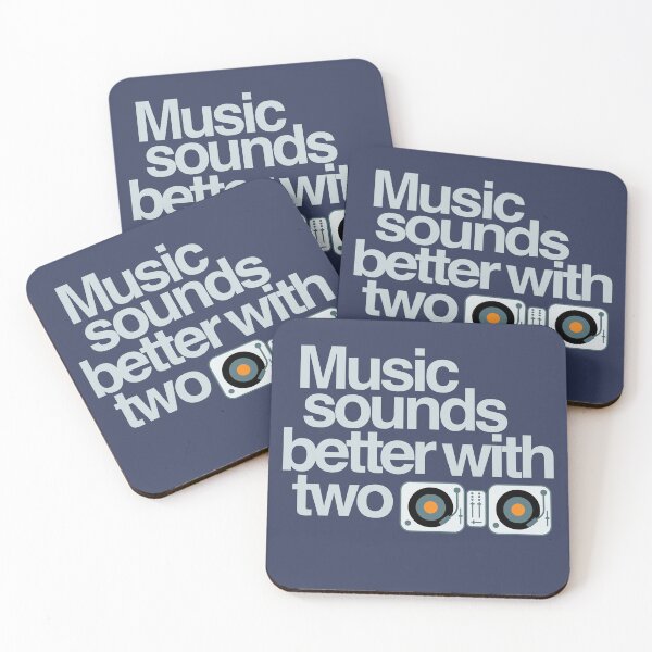 Item preview, Music Sounds Better With Two designed and sold by modernistdesign.