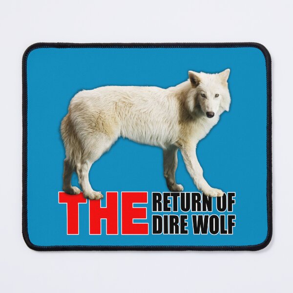 Item preview, THE RETURN OF THE DIRE WOLF (#008BC2) designed and sold by Marlon Oseguera.