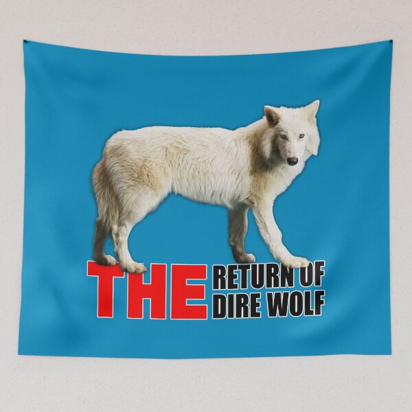 Item preview, THE RETURN OF THE DIRE WOLF (#008BC2) designed and sold by Marlon Oseguera.