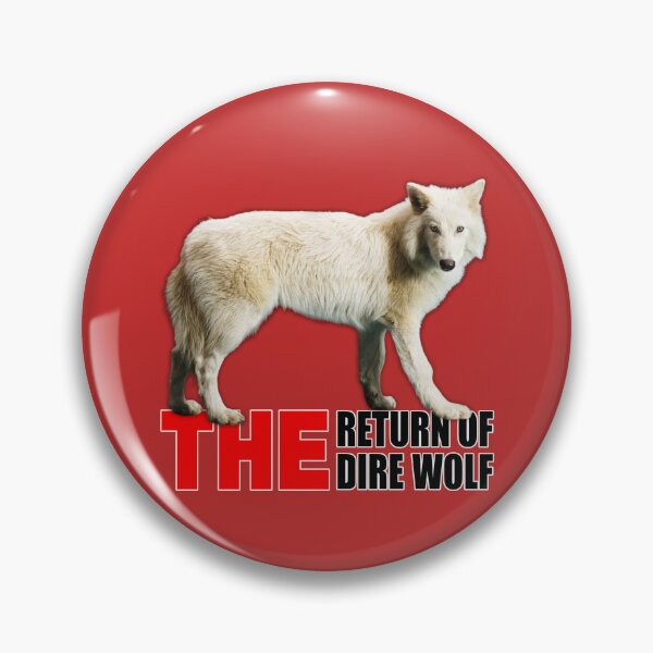 Item preview, THE RETURN OF THE DIRE WOLF (#C42A2A) designed and sold by Marlon Oseguera.