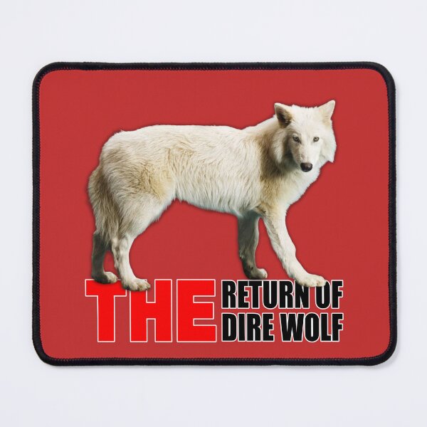 Item preview, THE RETURN OF THE DIRE WOLF (#C42A2A) designed and sold by Marlon Oseguera.